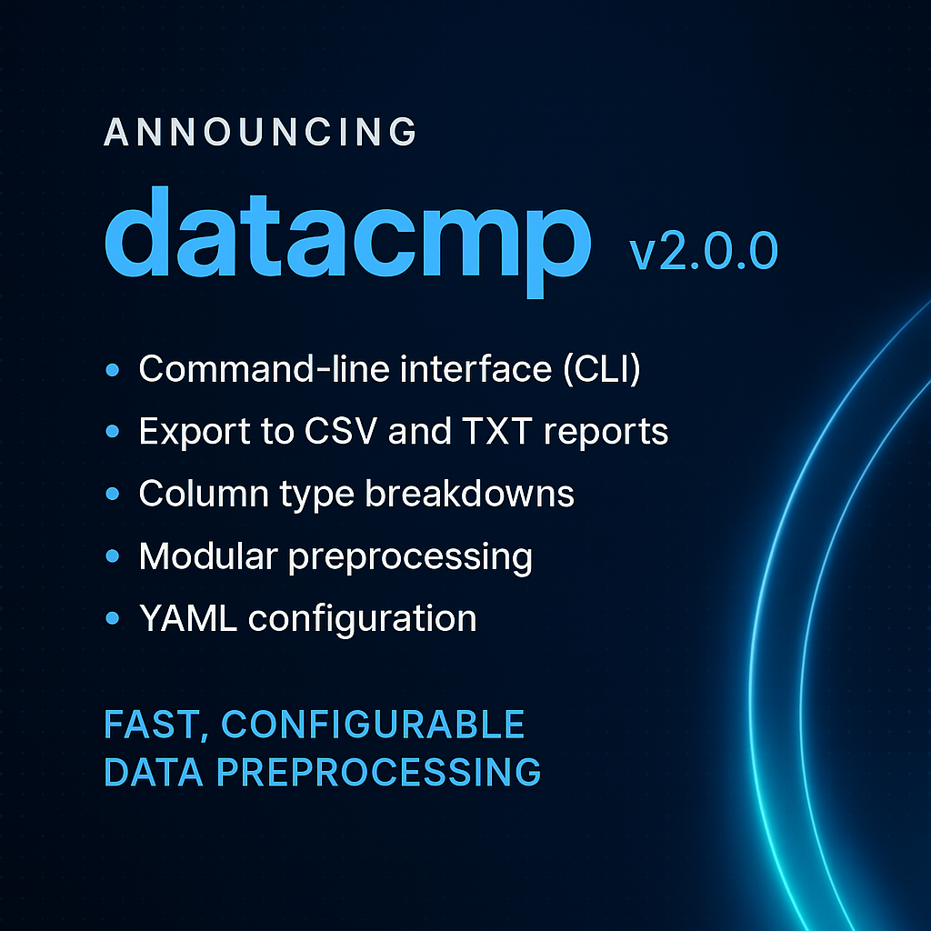 datacmp library screenshot